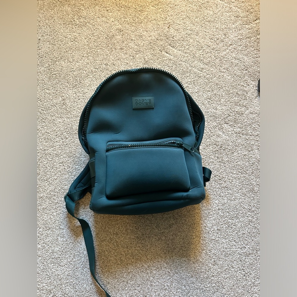 Dagne Dover Medium Dakota Neoprene Backpack Evergreen - Limited Edition